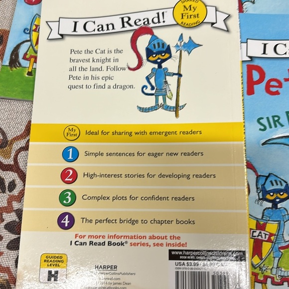 Pete the Cat: Sir Pete the Brave (My First I Can Read bundles 15 - Picture 3 of 3